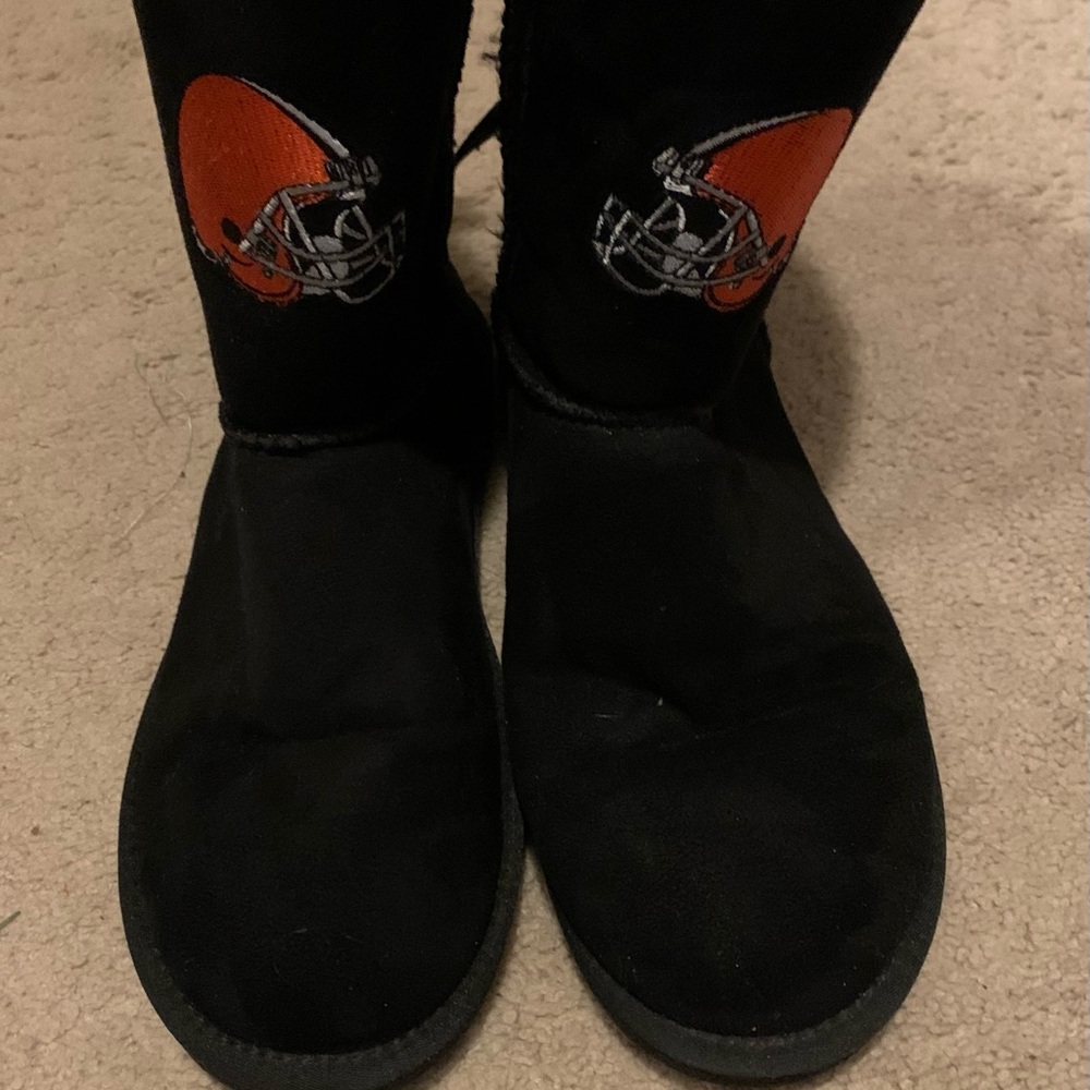 Women’s  Cleveland Browns Football Team Boots size 10